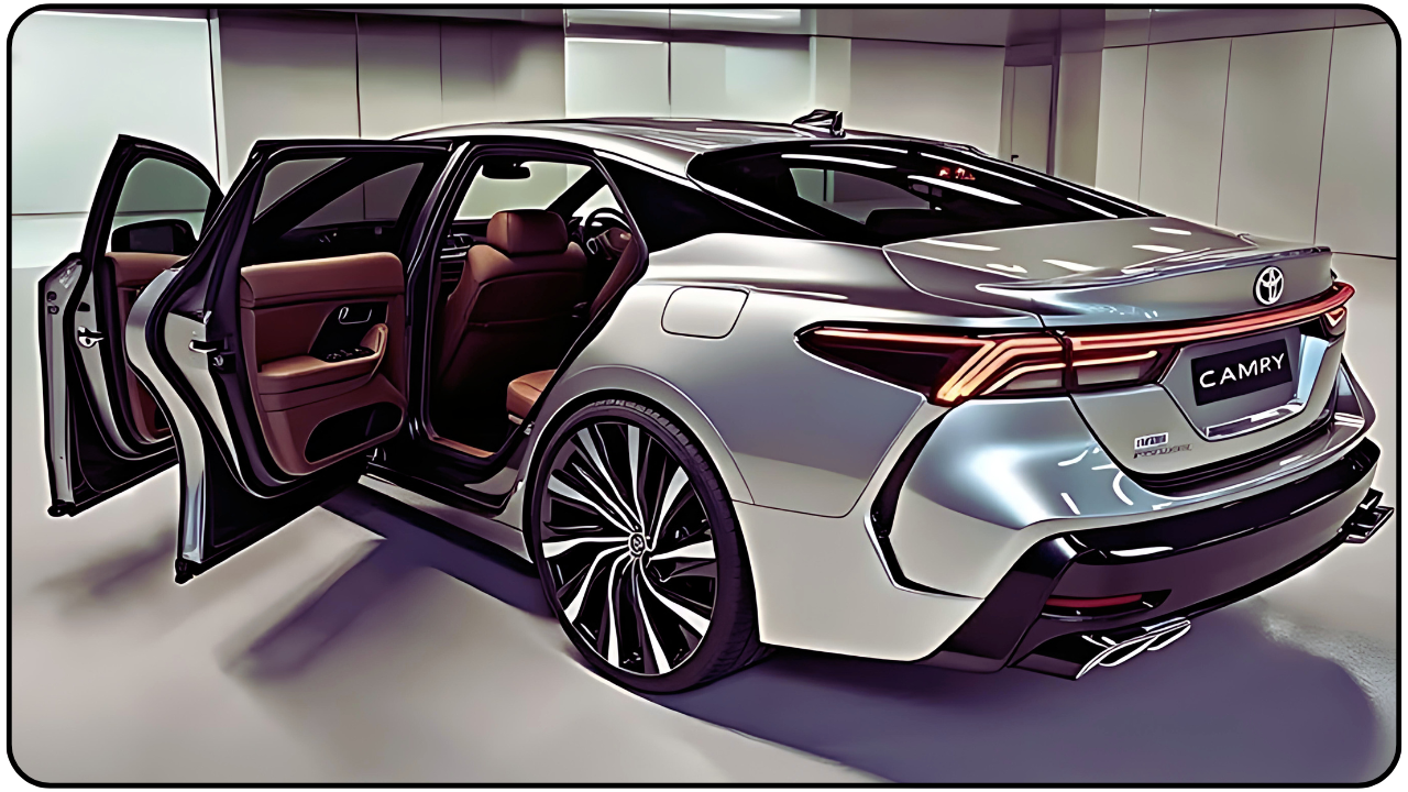 Toyota New Camry 2025 Luxurious Sedan with High Power, Premium Look & 51 MPG Top Mileage